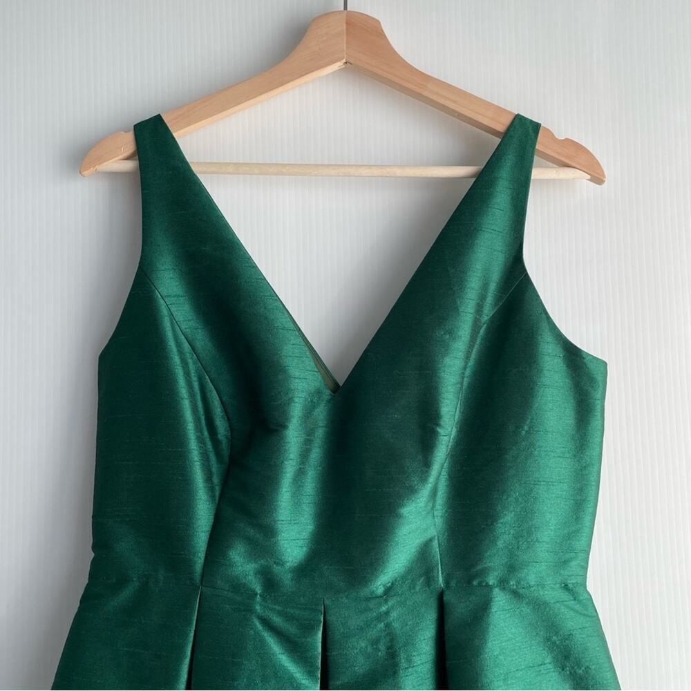 Lula Kate Harper With Dahlia Forest Green Dress Nwt Sz 8 — image 3 of 8